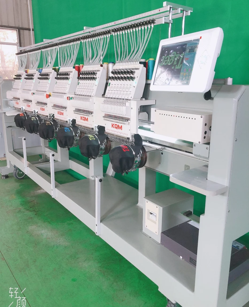 High Speed 1200rpm Six Heads Computerized Embroidery 2/4/6 Head Embroidery Machine China Best Factory Price Brother Sewing Machine