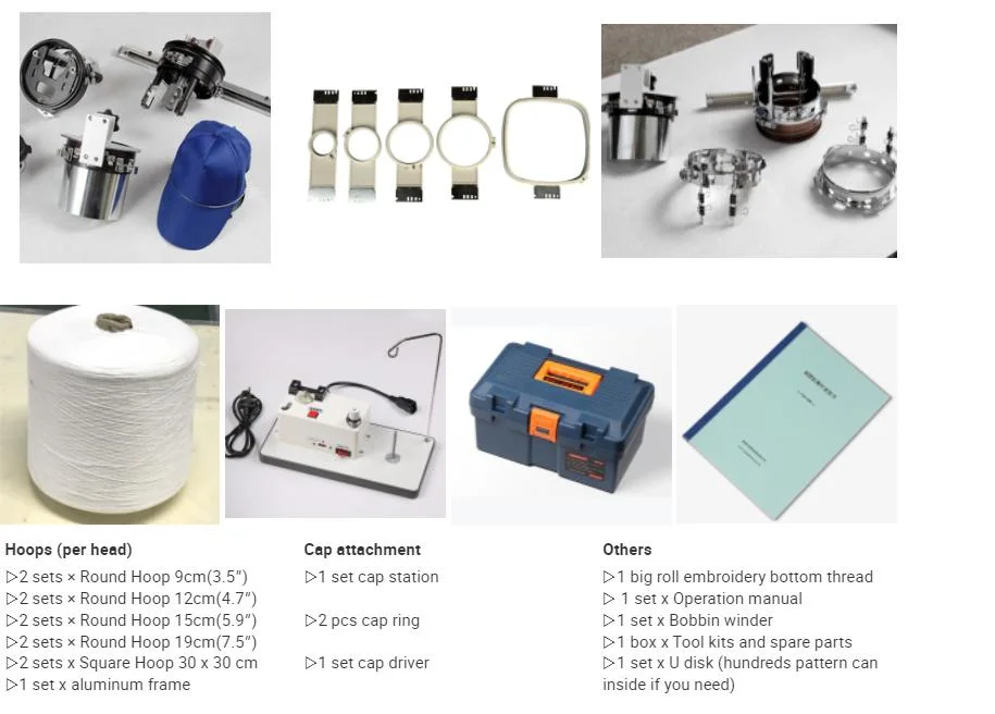 Factory Outlet! Single Head Computerized Embroidery Machine