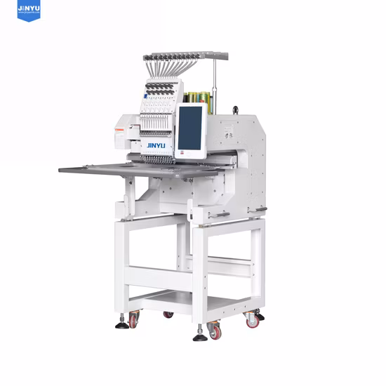 Китайские компьютеризированные одноголовочные вышивальные машины с 2 головками, высокоскоростная вышивальная машина