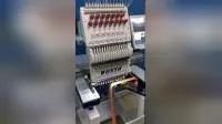 Bai новая фабрика с 12 иглами с одной головкой, компьютеризированная кепка, одежда, футболка, машина для вышивания полотенец с плоской нашивкой по низкой цене